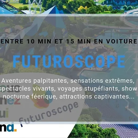 Sejourpoitiers ★ Maison 3ch. Proche Centre-ville Et Futuroscope ★ Prázdninový dům *